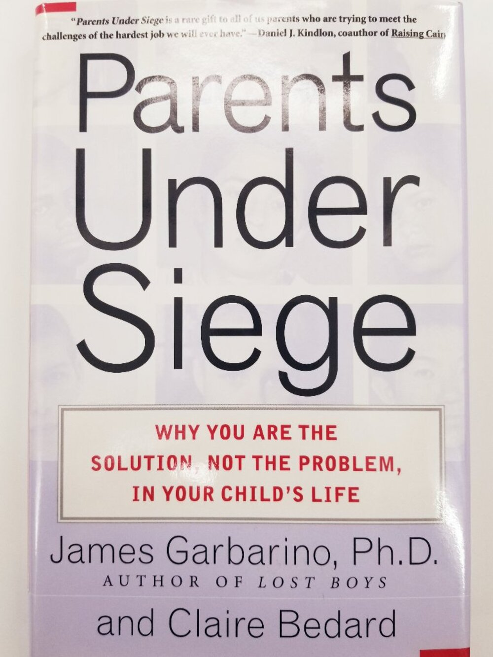 'Parents Under Siege' hardcover by James Garabino